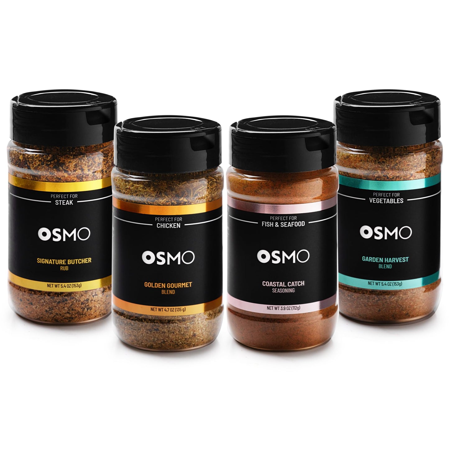 Osmo Seasoning Bundle By Chef Nick DiGiovanni - Premium Gourmet Seasoning Collection Perfect for Chicken, Steak, Fish or Vegetables, Chef-Selected
