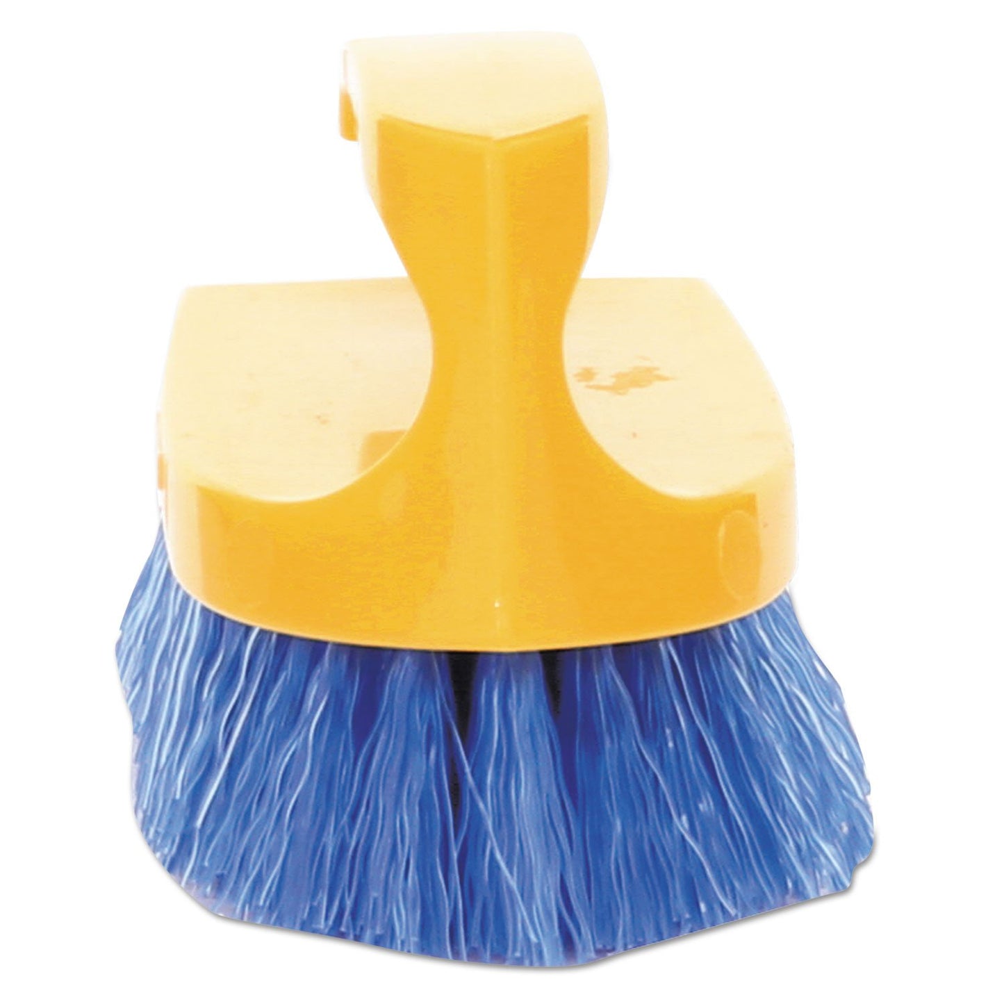 Rubbermaid Commercial Products Iron Handle Scrub Brush 6-inches Polypropylene Fill Cobalt Bristles For Hard Scrubbing on