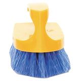 Rubbermaid Commercial Products Iron Handle Scrub Brush 6-inches Polypropylene Fill Cobalt Bristles For Hard Scrubbing on