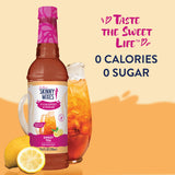 Jordan's Skinny Mixes Sugar Free Syrup, Sweet Tea Flavor, Fruit Flavored Water Enhancer, Drink Mix for Iced Tea, Lemonade, Drinks, Low Calorie Water