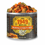 The 1949 Nut Co. Buffalo Party Mix | Assorted Flavored Fried Peanuts, Everything Sticks, Guacamole Bites, and Smoked Almonds Extra-Large, Hand-Cooked