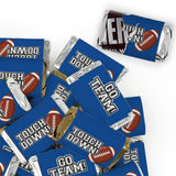 102 Pcs Blue Football Party Candy Favors Miniatures Chocolate - Touchdown