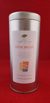 Crème Brulee Black Tea in Pyramid Sachets (2 Tins)