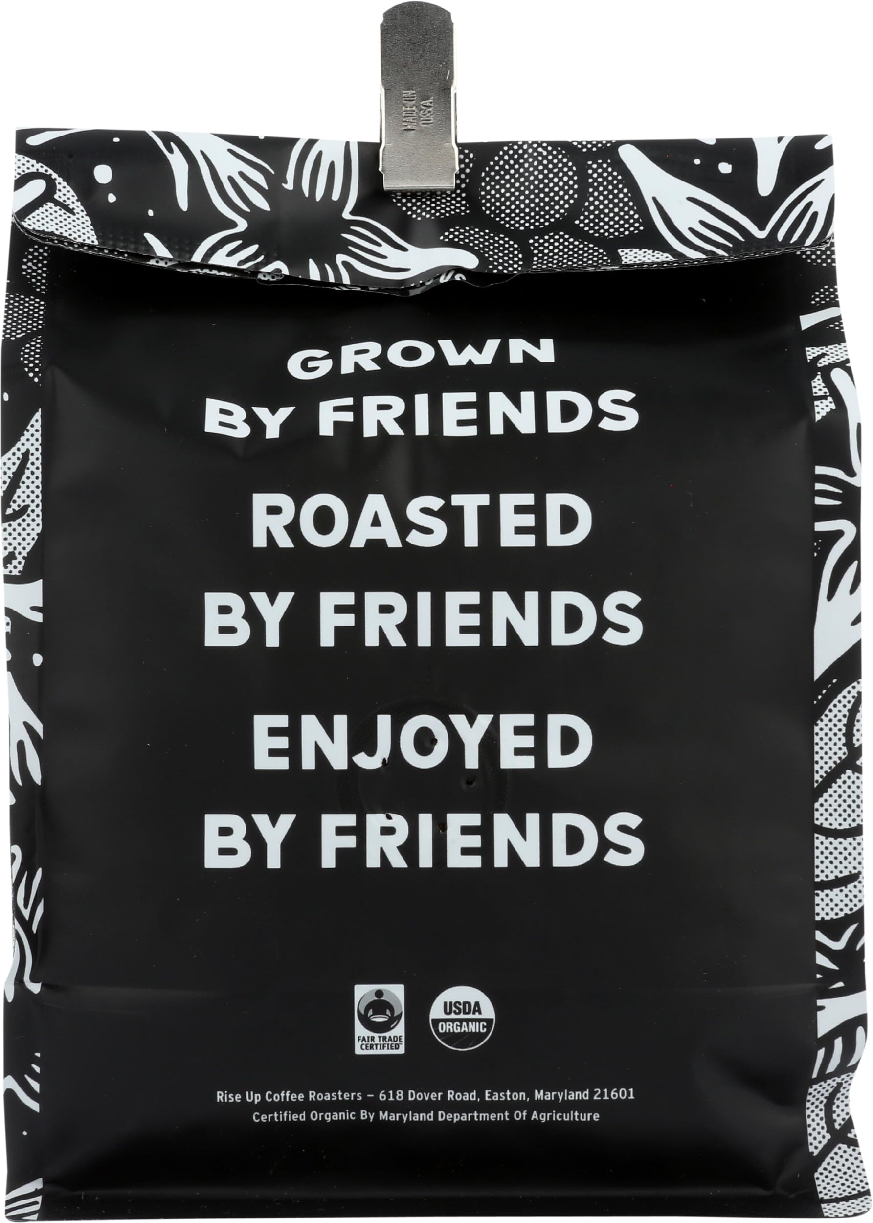 Organic Decaffeinated, Certified Fair Trade Organic Coffee, 12 oz, Whole Bean (Organic Decaf)