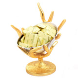 Ghasitaram Gifts Suga Free Chocolate - Sugarfree Chocolates- Silver Designer Tree Sugarfree Chocolates Bowl