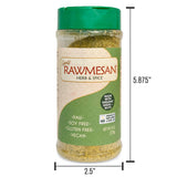 Vegan Nutritional Yeast Seasoning, Gopal’s Rawmesan Herb & Spice (Parmesan Cheese Alternative) - 8 Ounces | Keto, Whole 30, and Paleo Friendly