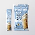 The Frozen Bean Vanilla Bean Frappe & Latte Instant Mix (10 Sticks), Made with Arabica Coffee, Double Shot Caffeine, Low Sugar & Premium Ingredients