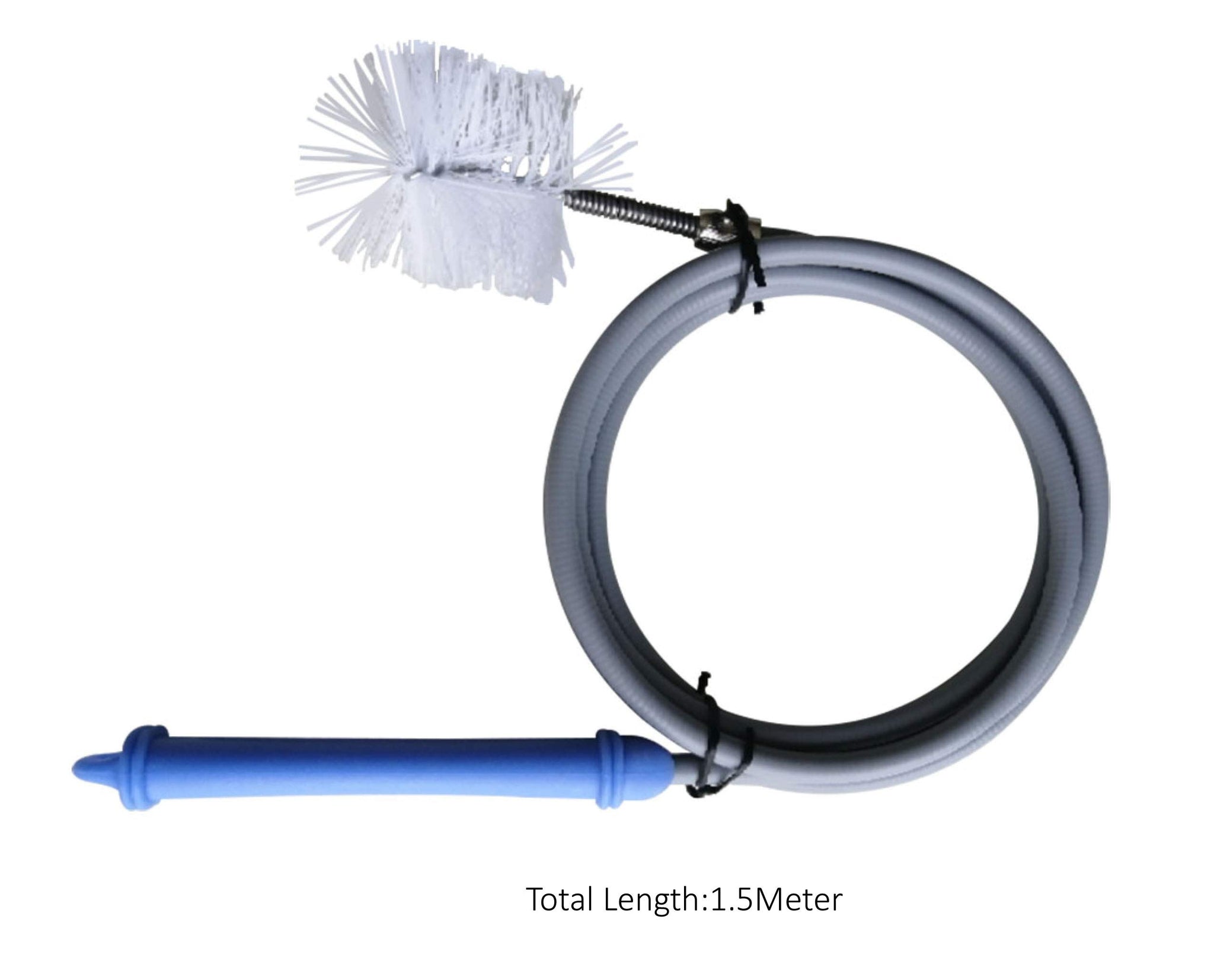Azroot 59 Inch Drain Cleaner Brush, Pipe Cleaner Clog Remover for Cleaning Sink, Bathtub,kitchen, AC Pipe,Shower Drain