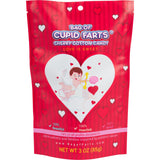 Bag of Cupid Farts Cherry Cotton Candy, 3oz Bag, Fun Valentine's, Wedding, Sweetheart, Birthday Gift, 1 Pack