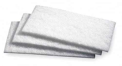 6" x 12" Polyester Cleaning Kit, White, 10PK, 7920-00-151-6120