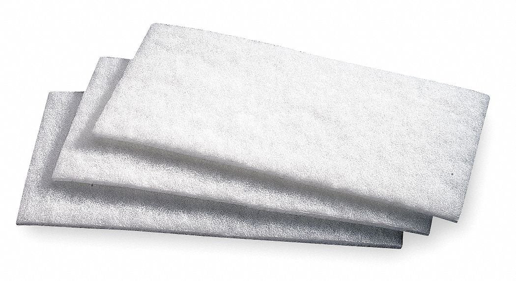 6" x 12" Polyester Cleaning Kit, White, 10PK, 7920-00-151-6120