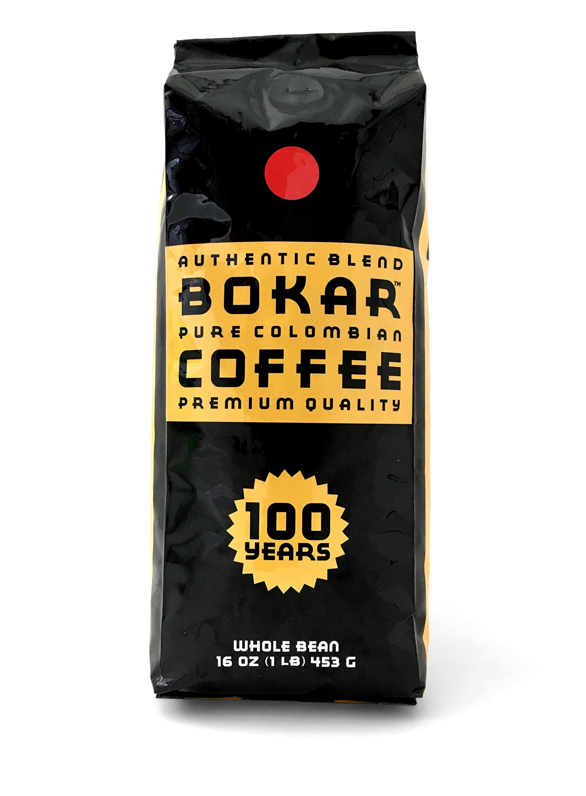 BOKAR Coffee - 16 oz (1 Pound), Whole Bean