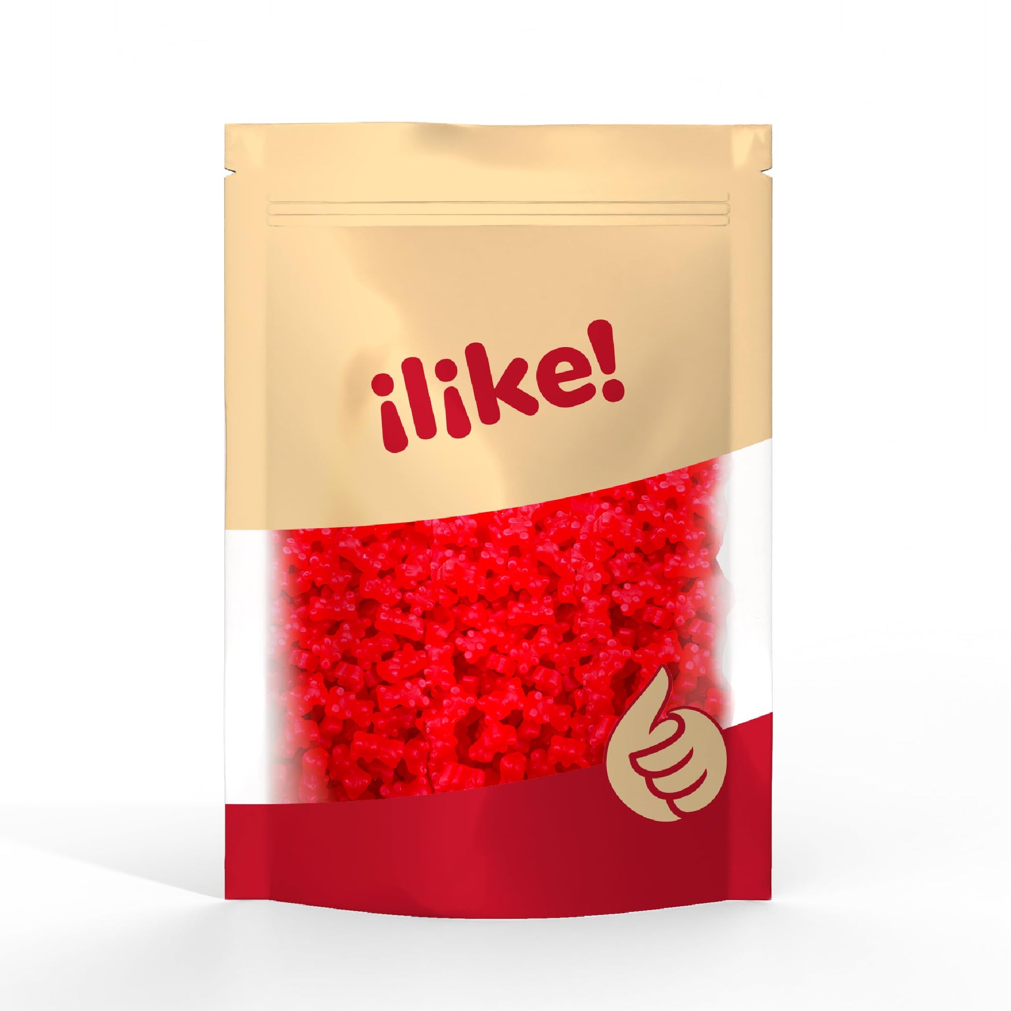 Cinnamon Bears Gummy Candy | 2 Pound Pack | Nostalgic Chewy Candy | Sweet and Spicy Gelatin Free Gummies for Snacking and Gifting | Red Gummies