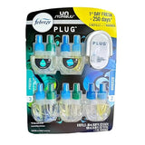 Febreze 5 Pack refill plugin oil with Breeze & Fresh scented oil, Pink
