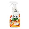 Mean Green Foaming Bathroom Cleaner Spray, Tropical Breeze, 32 oz - Removes 100% of Soap Scum, Shower, Tile, Sink & Bathroom Surfaces