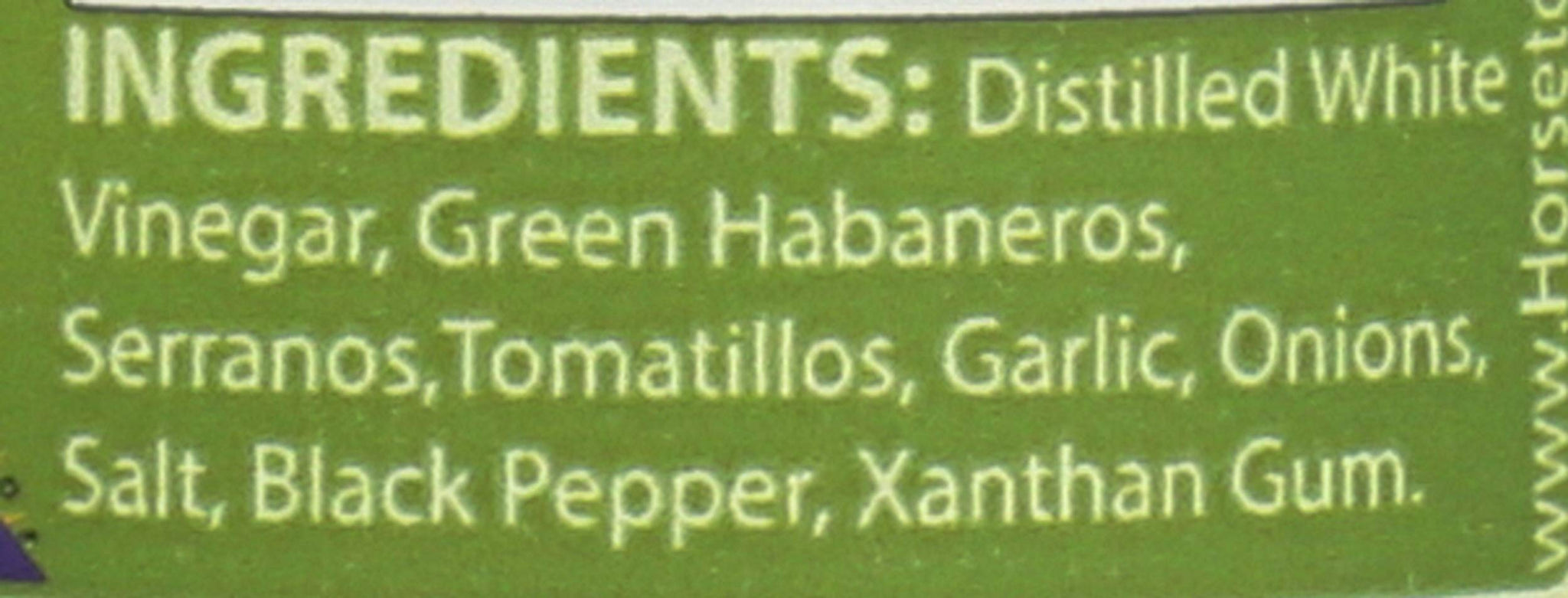Horsetooth Hot Sauce, Hot Sauce The Green, 5 Ounce