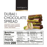 Mattigan’s Award-Winning Dubai Style Chocolate Spread, Pistachio Cream with Kataifi Crunch & Hazelnut, Premium Spread, Gourmet Spreadable Dubai