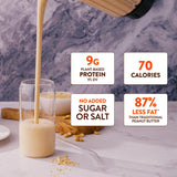 PBfit 24 Ounce Simply Peanut Powdered Peanut Powder, No Added Sugar or Salt, Non-GMO, Plant-Based, Gluten-Free Protein Powder, 9g of Protein 9% DV