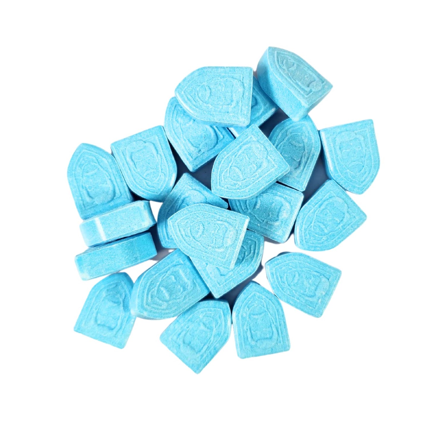 Believe Candy Filled Tin (2 Pack) Blue Raspberry Flavored Candy with 2 Gosutoys Stickers