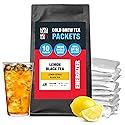 Tiesta Tea - Lemon Black Cold Brew, Loose Leaf, Lemon Citrus Black Tea, Premium High Caffeinated Blend, Cold Brew Packets, Makes 64 oz of Pitcher Per