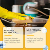 Chowye Heavy Duty Degreaser Cleaner Spray, Powerful Clean Up Kitchen Oil Stains Spray, Kitchen Heavy Oil Cleaning Agent, All Purpose Household