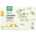 365 by Whole Foods Market, Organic Cheddar Chicks Crackers, 8 Pack