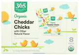 365 by Whole Foods Market, Organic Cheddar Chicks Crackers, 8 Pack