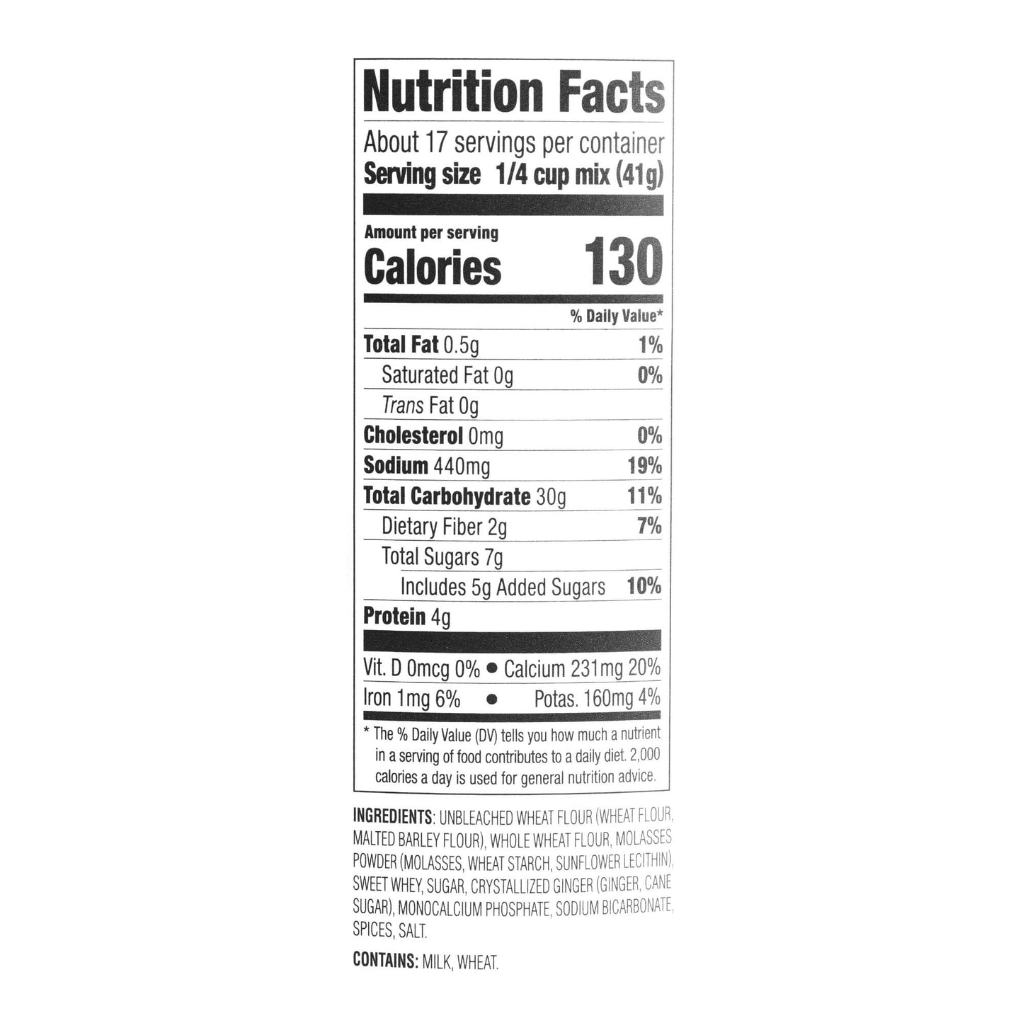 My Favorite Gingerbread Pancake Mix - 1 Unit Per Order