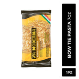 LA MODERNA, Bow Tie Corbata Pasta, 7 oz (Pack of 1) | Enriched Durum Wheat Semolina | Kosher, Non-GMO, Iron and Vitamin-Fortified | Classic Shape