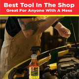 Mule Head XL Heavy-Duty Cleaning Spray - Industrial-Strength All-Purpose Cleaner for Grease, Oil, Ink & Paint - Garage, Car Interiors, Indoor