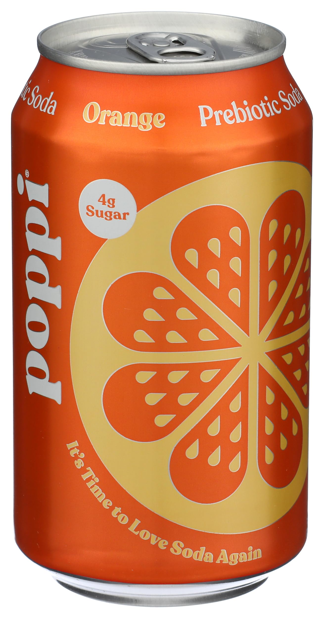 Poppi Orange Prebiotic Soda 4 pack