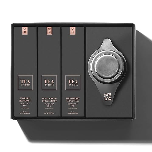 iLOLA The Beginning | Tea Disc Set | Oprah’s Favorite Things 2022 | Organic Loose Leaf Probiotic Tea | Stainless Steel Infuser | Gift Box Set (Gift