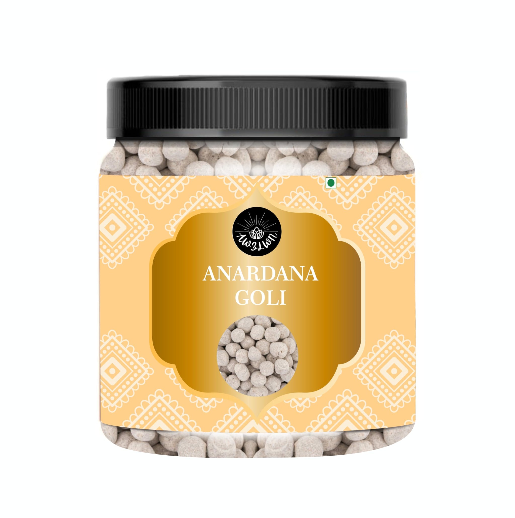AWZLWN Natural Anardana Goli 5.29 OZ (150 GM) | Set oF 1 | AWZLWN