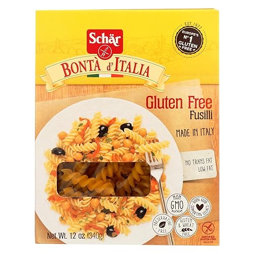 Schar Gluten-Free Fusilli Pasta, 12 Ounce - 10 per case.