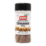 Badia Cinnamon Sticks, 1.25 oz - Sweet and Warm Aromatic Whole Cinnamon Spice - Natural, Gluten Free, Kosher, and No MSG