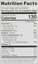 RW GARCIA Organic Lentil Turmeric Crackers, 5.5 OZ