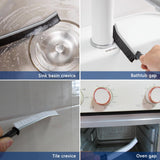 13Pcs Crevice Cleaning Brush Set, Cleaning Brush Tools, Hard Bristle Gap Household Cleaning Products Suitable for Toilets, Kitchens, bathrooms, Cups