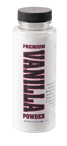 VANILLA POWDER - Pantry Essential! For Baking and Confectionery, Desserts, Custards, Warm Drinks, Smoothies, Coctails, Ice Cream, Savory Dishes