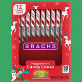 CANDY CANES - (120 COUNT) , Peppermint Candy Canes, Individually Wrapped Bulk Candy Canes, For Holiday Classic Christmas Candy Bulk, Stocking Stuffer