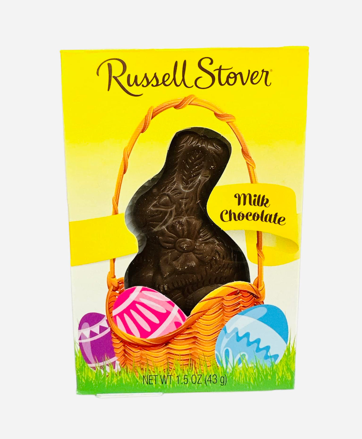Russell Stover Bunny Milk Chocolate Pack of Two