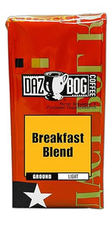 Dazbog Coffee | Breakfast Blend | Ground Coffee | 11 oz. | Bright Flavor & Earthy Overtones | Light Roast Blend | Heavenly Rich | Vacuum Sealed