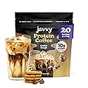 Javvy Protein Coffee Powder - Whey Protein Powder with Arabica Coffee, Zero Artificial Flavors & Sweeteners, 80 mg Caffeine, No Added Sugar, 20