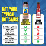 Secret Aardvark Carolina Reaper Hot Sauce, 8 fl oz