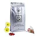 ADMIRINGAZELAND Goji Berry Chrysanthemum Tea Bags, 30 Count - Pyramid Teabags, 6 Ingredients - Dandelion Root, Wolfberry, Cassia Seed, Honeysuckle