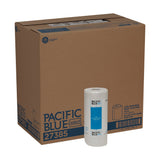 Georgia-Pacific Pacific Blue Select 2-Ply Perforated Roll Paper Towel, White, 85 Sheets Per Roll, 30 Rolls Per Case, 27385
