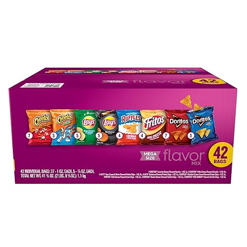 Frito-Lay Flavor Mix Mega Size Variety Pack, (42 Pack)