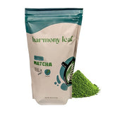Harmony Leaf Sweetened Matcha Green Tea Powder, 35.3 oz, Makes ~80 Drinks, Matcha Latte Mix for Cafes and Home