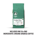 City Brew Organic Breakfast Blend - Medium Roast Ground Coffee - 12 oz