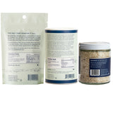 Jacobsen Salt Co. Variety Pack - Coarse, Non-Iodized Made in USA, Non-GMO, Steak Seasoning, Gourmet, Real Salt Flakes - Pure Kosher, Flake & Black