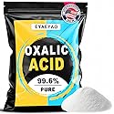 Eyaeyao Oxalic Acid 99.6% Pure - 16 oz (1 lb) - Rust Remover, Wood Bleach & Cleaner - Stainless Steel Cleaner, Deck Restorer - Highly Effective
